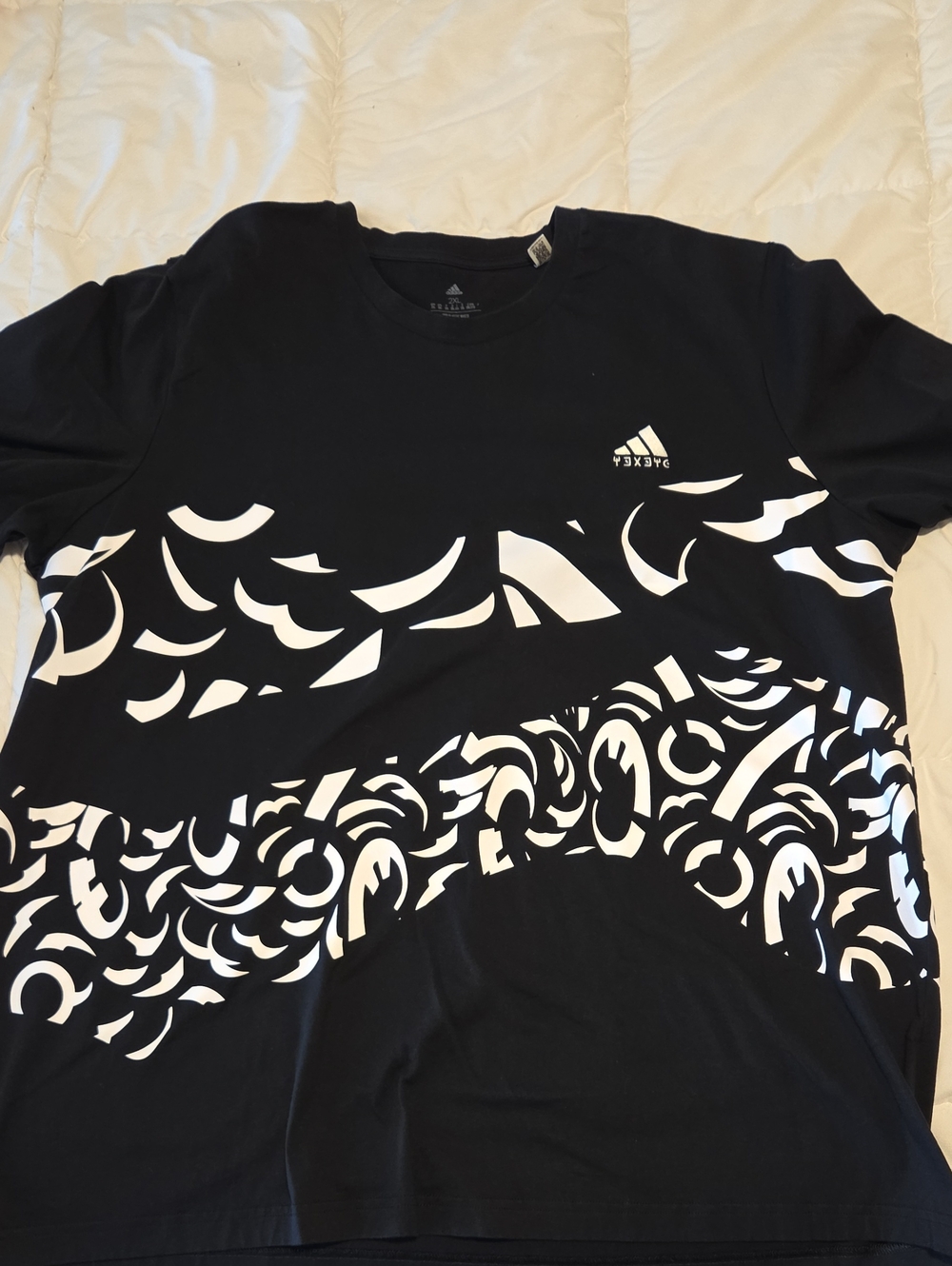 adidas Black Short Sleeve Tee Wakanda Forever - Limited Edition